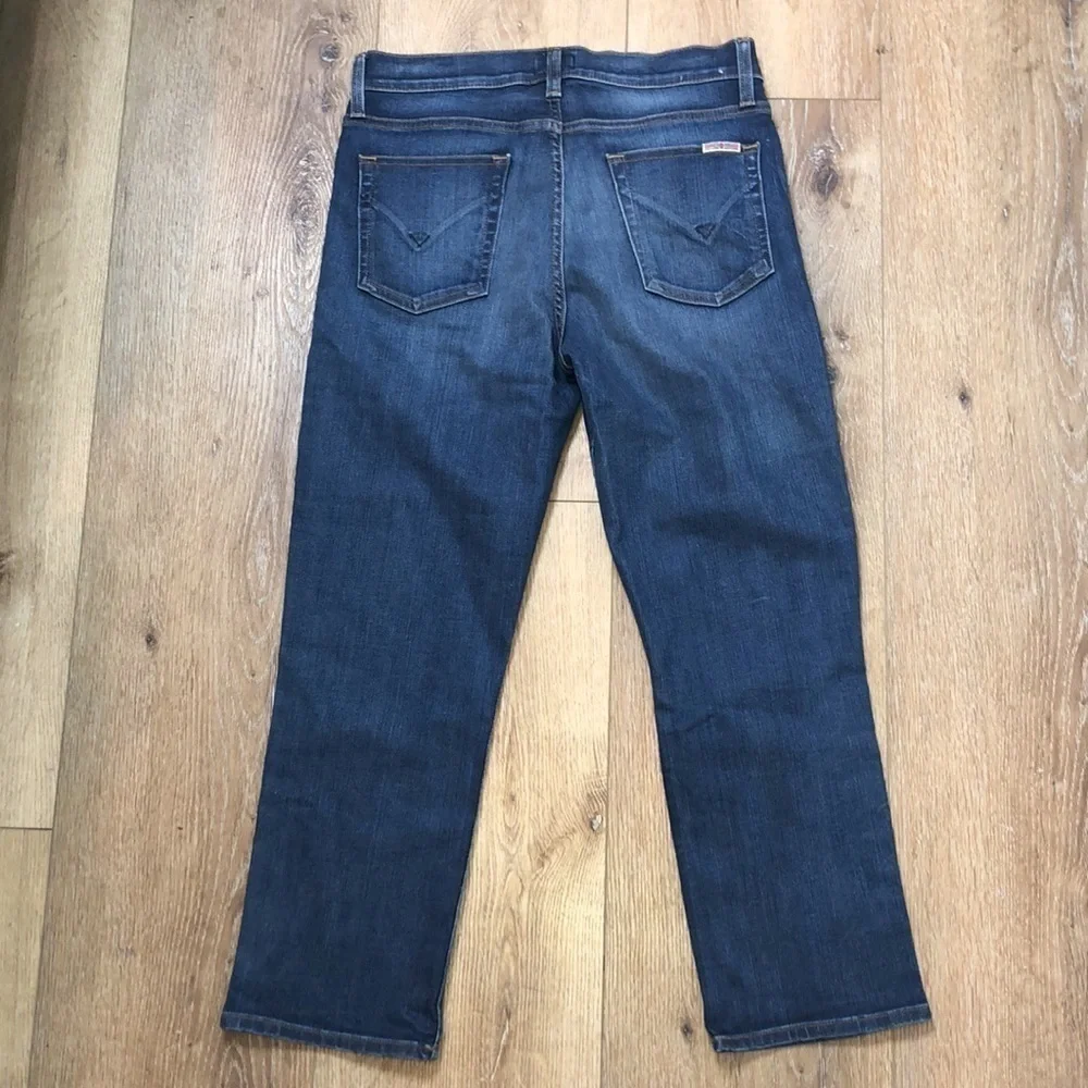 Hudson Fallon Crop Jeans in Offshore Size 28